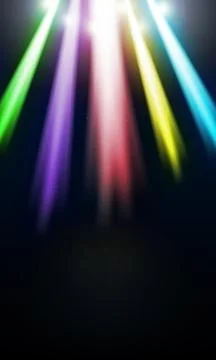 Light colored spotlights Stock Photos