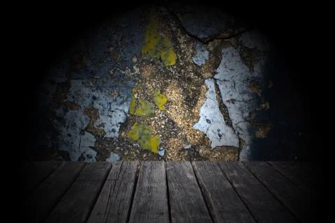 Light on concrete background Foto stock