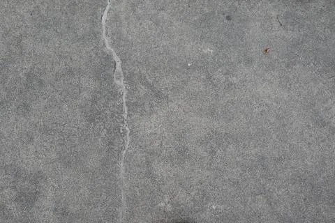 Light concrete surface with thin repaired crack texture Stock Photos