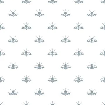 Light control pattern seamless Illustrazione stock