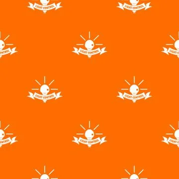 Light control pattern vector orange 스톡 일러스트