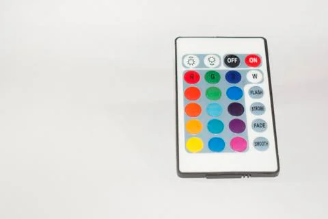 Light controlling remote. Foto stock