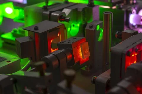 Light conversion process Foto stock