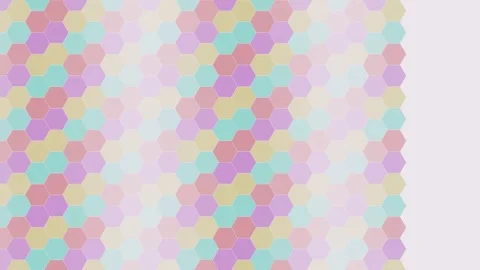 Light Corporate hexagon geometric pattern sweeping loop Stockbeeldmateriaal 342643472