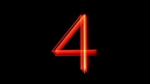 Light CountDown Stock Footage 123069742