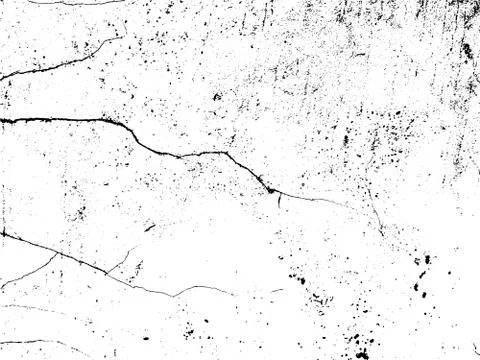 Light Cracked Wall Texture Stock Illustration