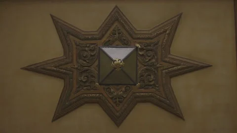 Light on Creative Ceiling Design Stock-Footage 148749985