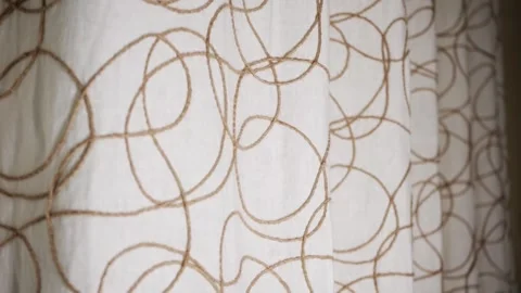 Light curtain with geometric pattern Stock Footage 267970782