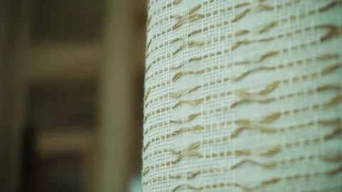 Light curtain with geometric pattern Stock Footage 267971928