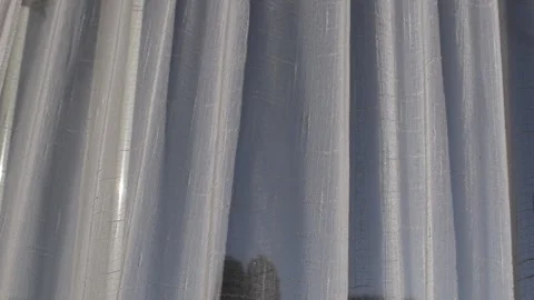 Light curtains moving Video stock 286736415