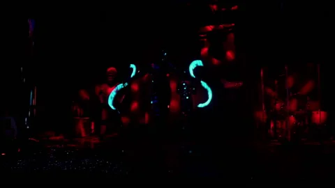 Light dance show performance on stage in club Stock Footage 164213608