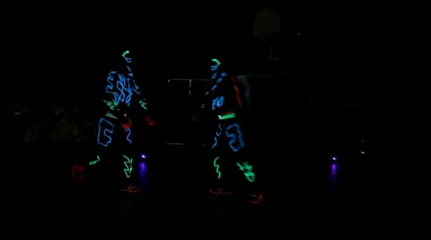 Light Dancer 스톡 동영상 33780192