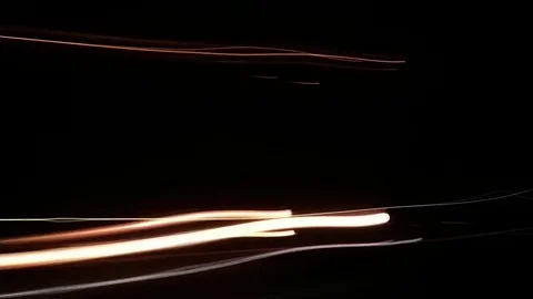 Light in the dark on long exposure Video stock 129072206