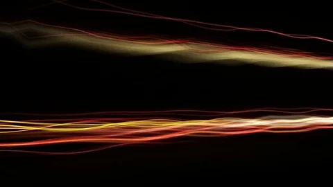 Light in the dark on long exposure Video stock 129072213