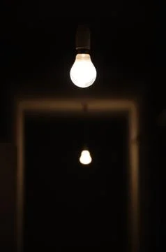 Light in the dark Foto stock