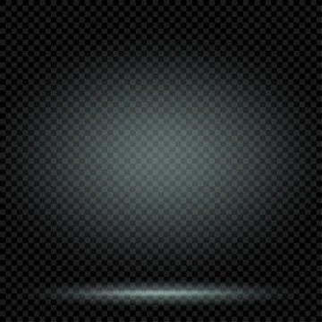 Light in dark with shadow empty template Stock Illustration