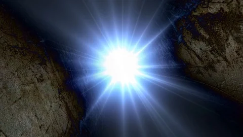 Light in the dark tunnels .43. Video stock 88864911