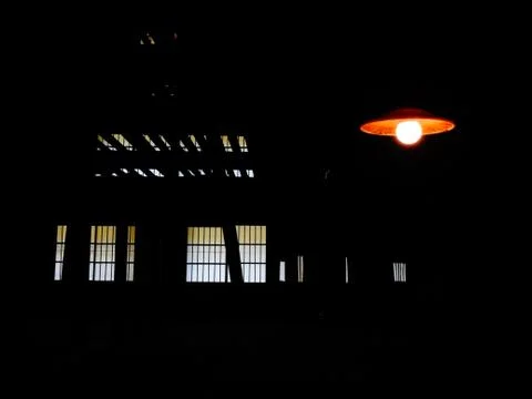 A light in the darkness Foto stock