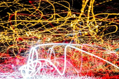 Light Dazzle Vortex UFA 2015 #2 Stock Illustration