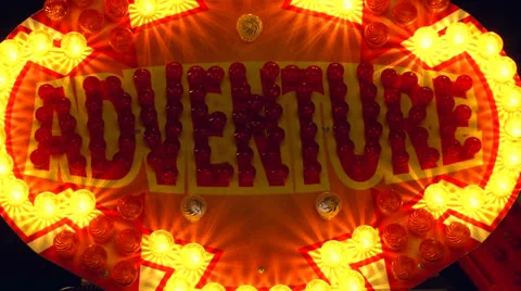 Light decoration adventure Stock Footage 25363197