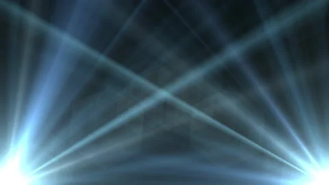 Light Decoration Element Background Concert Blue Light Stock Footage 201191367