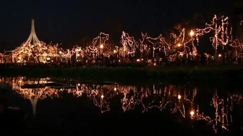 Light decoration 스톡 동영상 10159675