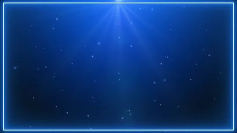 Light on deep blue sea green screen background Stock Footage 293284759