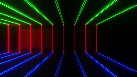 Light design abstract animation simple Stock Footage 313601301