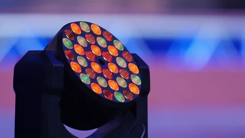 Light Device Light Music Stock Footage 101435425