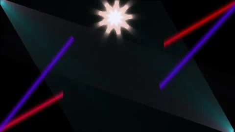 Light with different shapes on a black background Видео 313139781