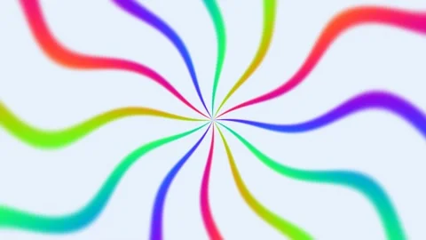 Light Diffraction Prism Rays Motion Background Loop 4K 库存影片 338275917