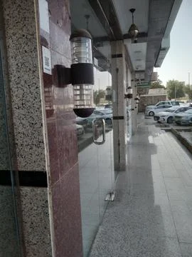 The light of the door Stock Photos