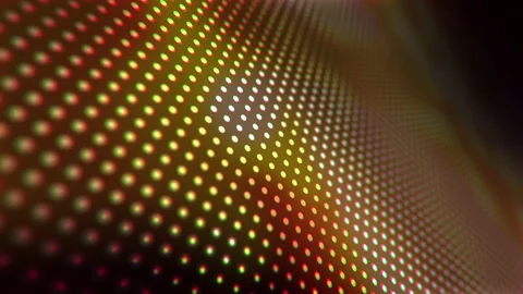LIGHT DOTS GOLD 25FPS Video stock 135532832