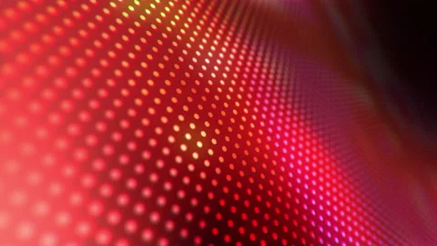 LIGHT DOTS RED 25FPS Video stock 135533536