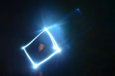  Light drawing Stock Photos
