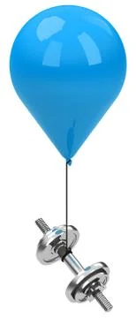 The light dumbbell Stock Illustration