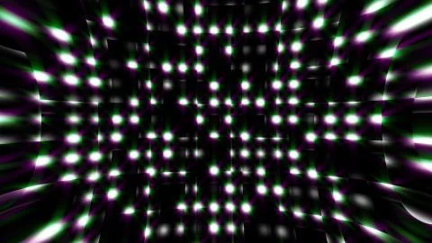 Light effect bright round dots, computer generated. 3d rendering of background Stock Illustration