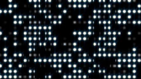 Light effect bright round dots, computer generated. 3d rendering of background Stock Illustration