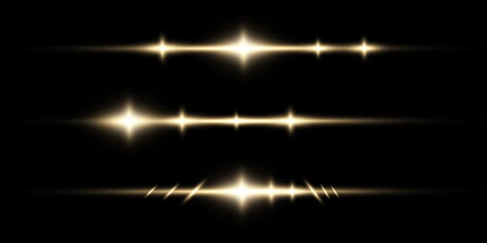 Light effect. Bright Star. Light explodes on a transparent background. Bright Illustrazione stock