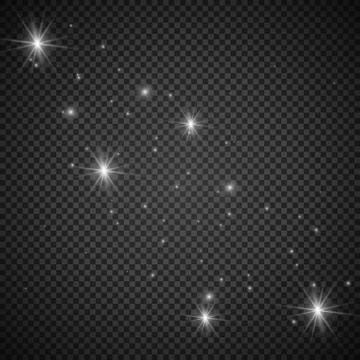Light, effect, glow, transparent, isolated, burst, flash, background, sparkle, s Stock Illustration