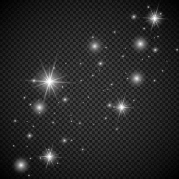 Light, effect, glow, transparent, isolated, burst, flash, background, sparkle, s Stock Illustration