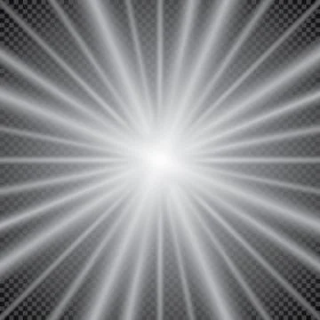 Light, effect, glow, transparent, isolated, burst, flash, background, sparkle, s Stock Illustration