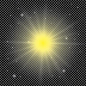 Light, effect, glow, transparent, isolated, burst, flash, background, sparkle, s Stock Illustration