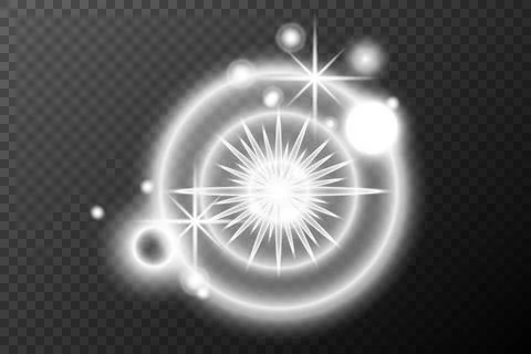 Light effect isolated flare explosion shiny dust line solar flare spark star 스톡 일러스트