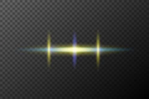 Light effect isolated flare explosion shiny dust line solar flare star spark  Stock Illustration