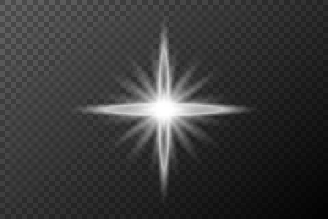 Light effect isolated flare, tire explosion, dust line, solar flare, star spa イラスト素材