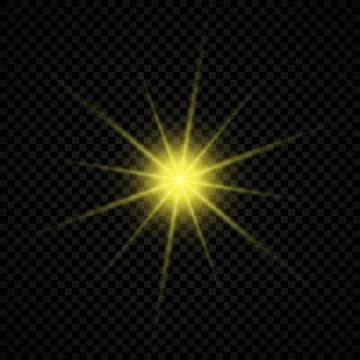 Light effect of lens flare Stock Illustration