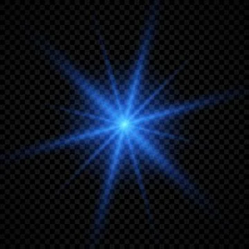 Light effect of lens flare Stock Illustration