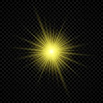 Light effect of lens flare Stock Illustration