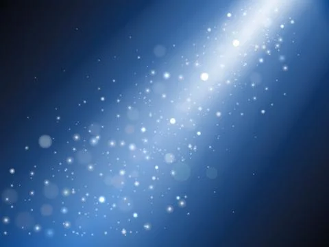 Light effect with light rays and sparkles. Vector illustration. 스톡 일러스트